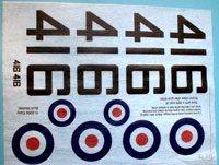TissueCal markings for kit FF78