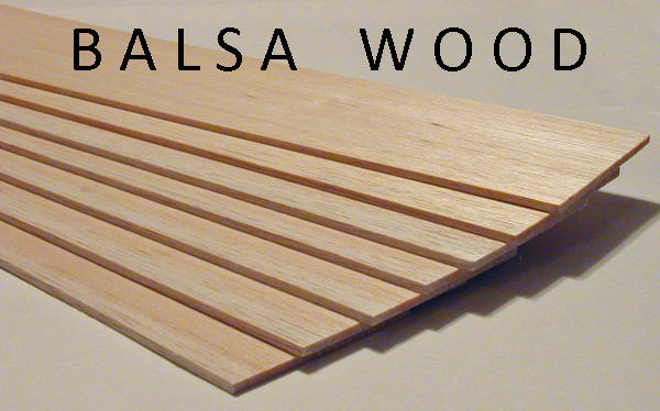 Weighed Balsa Wood