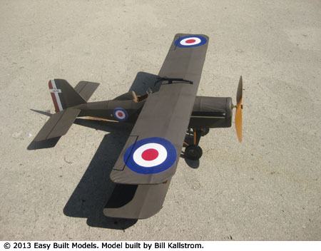 kit LC63 Royal Aircraft Factory SE5 (LASER CUT)