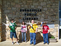 Burnsville Public Library model airplane club