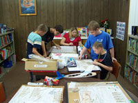 Burnsville Public Library model airplane club