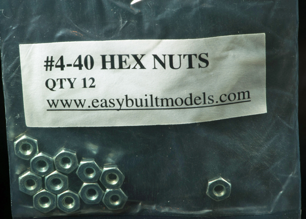 #4-40 Hex Nuts
