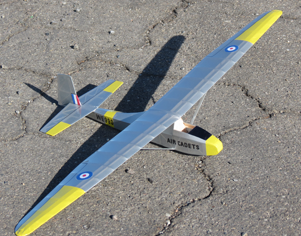 kit G10LC Slingsby Prefect Glider (Laser Cut)
