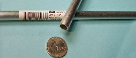 aluminum tube, round