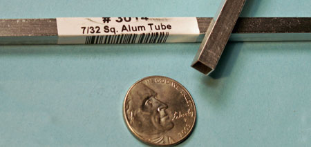 aluminum tube, square