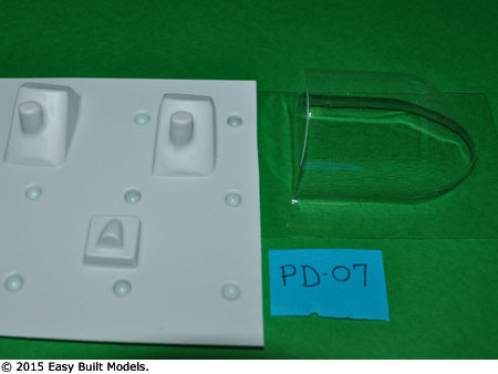PD07 Orion vacuum molded parts