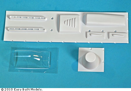 Vacuum-molded parts for kit PD10 Mr Smoothie