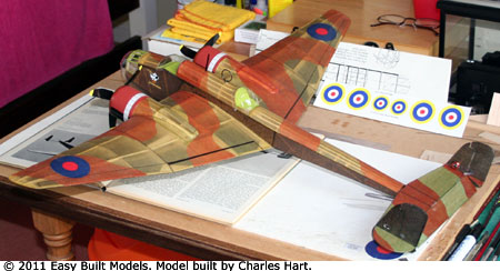 kit D07 Handley-Page Hampden Bomber