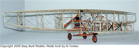 Silver Dart #D09 Easy Built Models Balsa Wood Model Airplane Kit Rubber Powered 