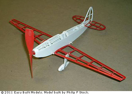 kit FF46 Red Flash Race Plane - FAC Dime Scale