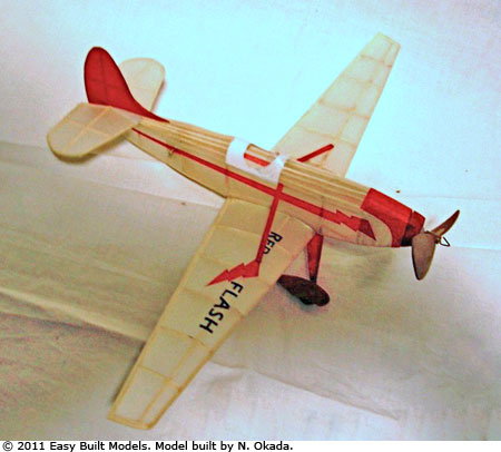 kit FF46 Red Flash Race Plane - FAC Dime Scale