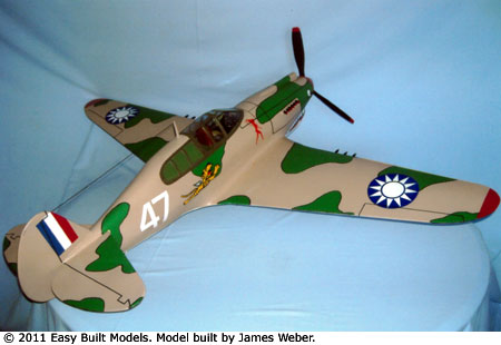 Easy Model-p-40e tomahawk 154/ap 1942 terminé modèle 1:72 pied de support 