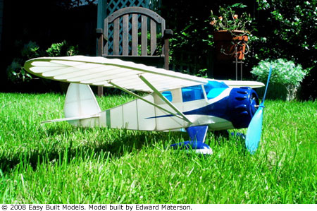 # Ff-81 for Monocoupe 90a 40 Inch Wingspan for sale online Easy Built Models copy 3 Sheets