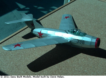 kit JX02 Mikoyan-Gurevich MiG 15
